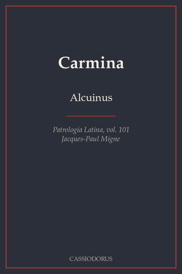 Carmina cover