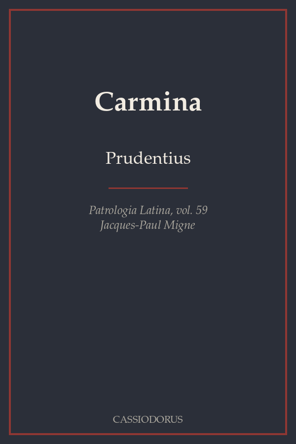 Carmina cover