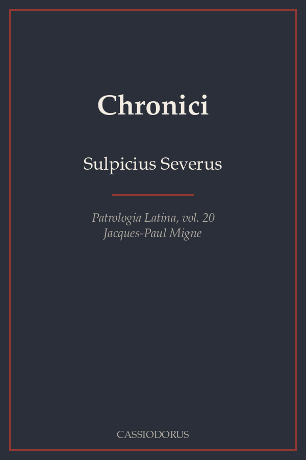 Chronici cover