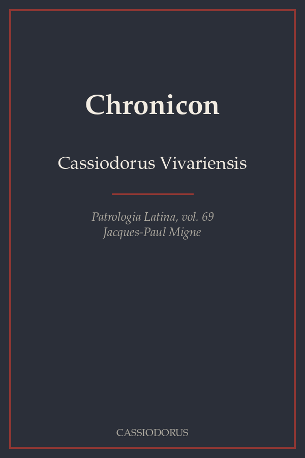 Chronicon cover