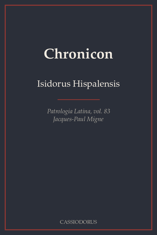 Chronicon cover