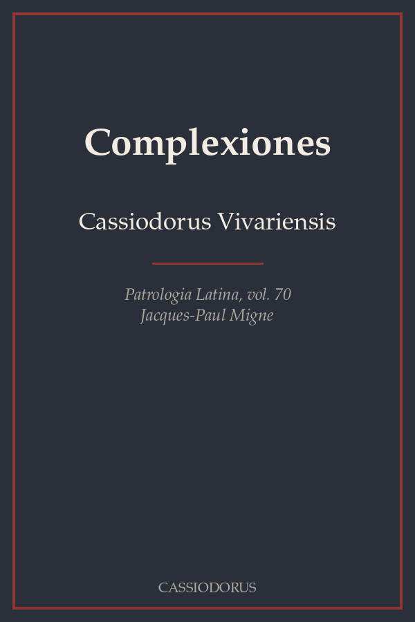 Complexiones cover