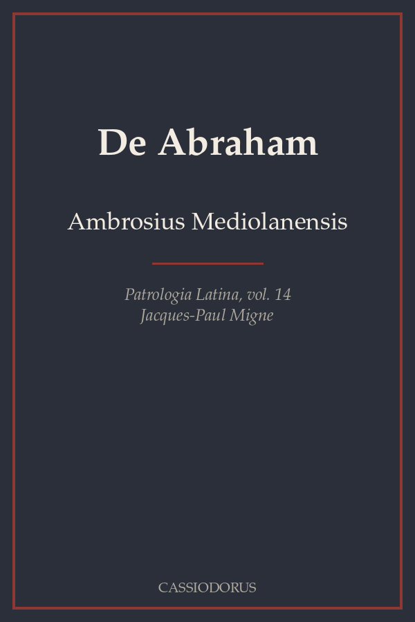 De Abraham cover