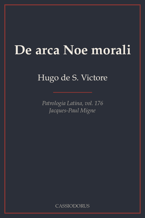 De arca Noe morali cover