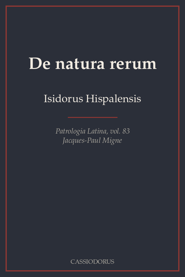 De natura rerum cover