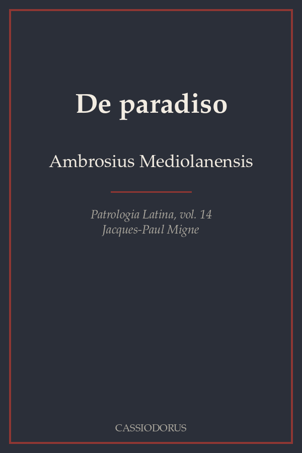 De paradiso cover
