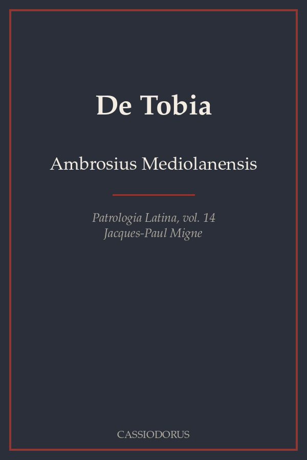 De Tobia cover