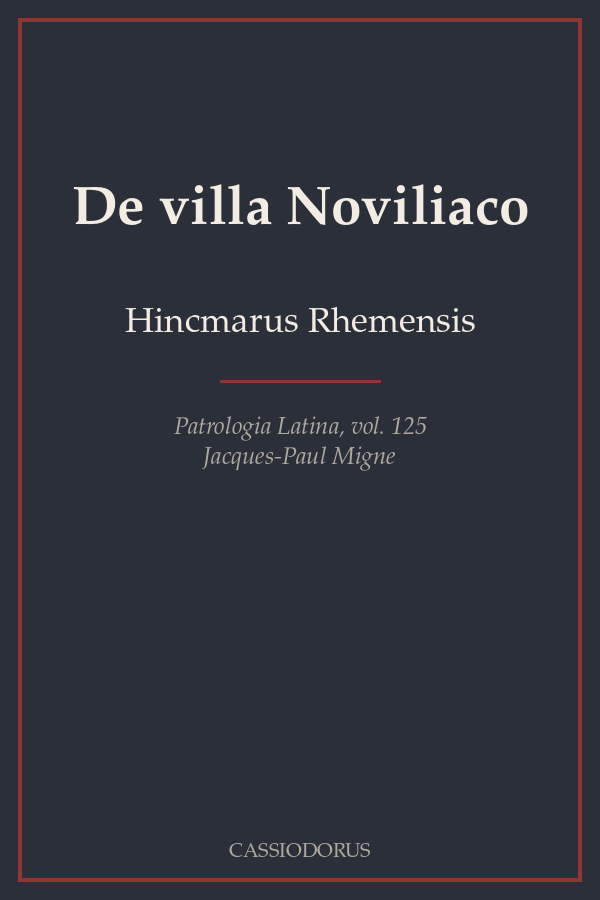 De villa Noviliaco cover