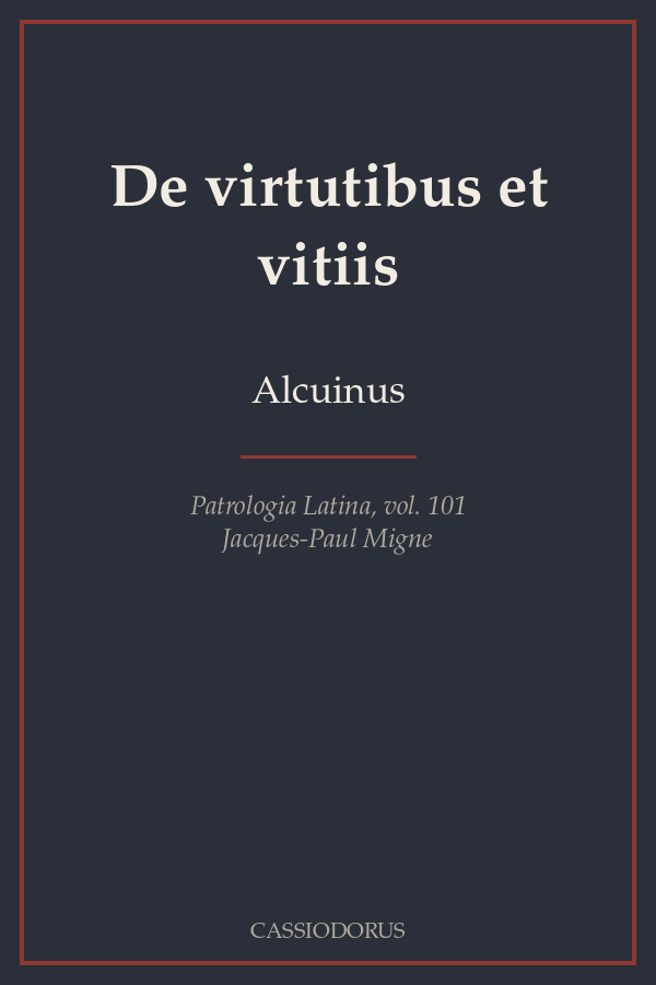 De virtutibus et vitiis cover