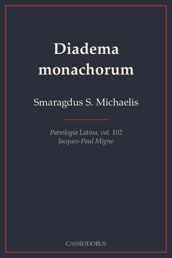 Diadema monachorum cover