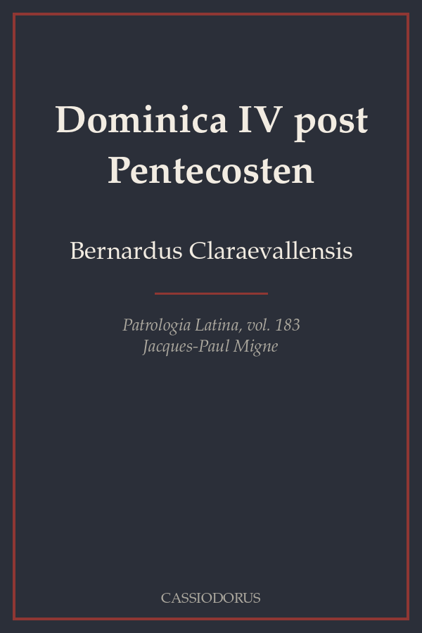Dominica IV post Pentecosten cover