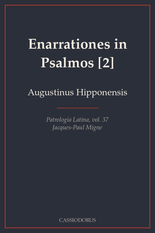 Enarrationes in Psalmos [2] cover