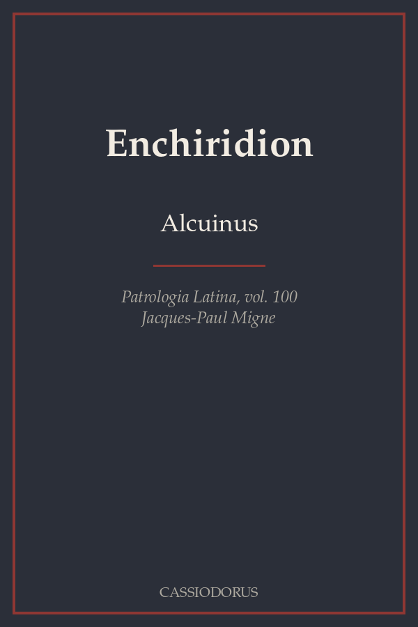 Enchiridion cover