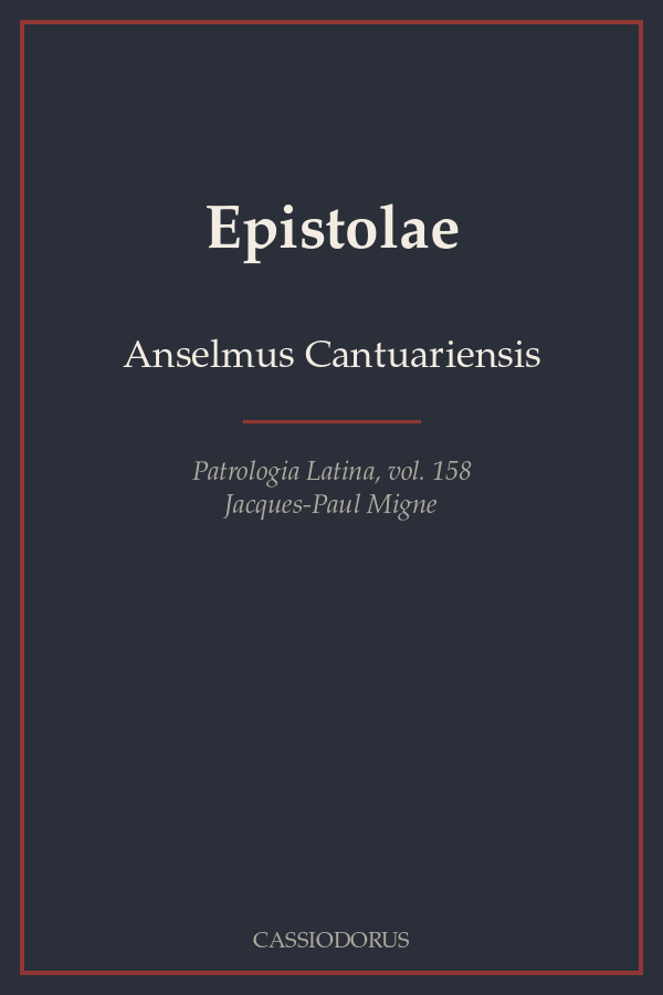 Epistolae cover