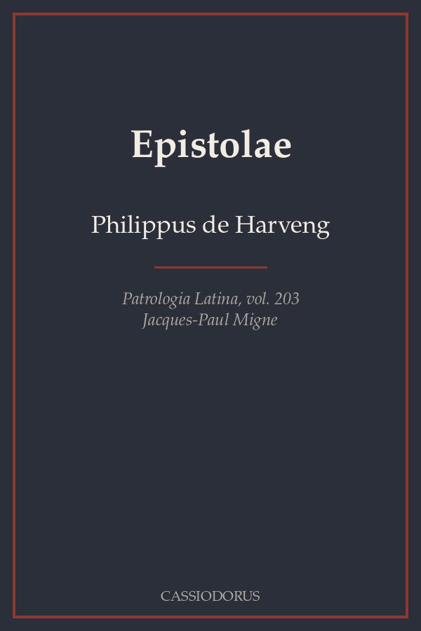 Epistolae cover