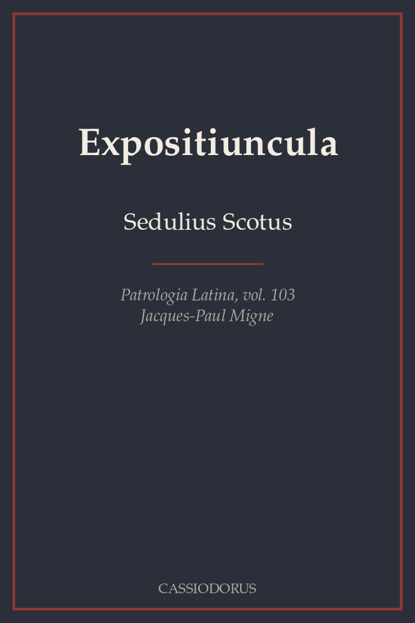 Expositiuncula cover