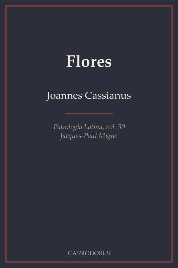 Flores cover