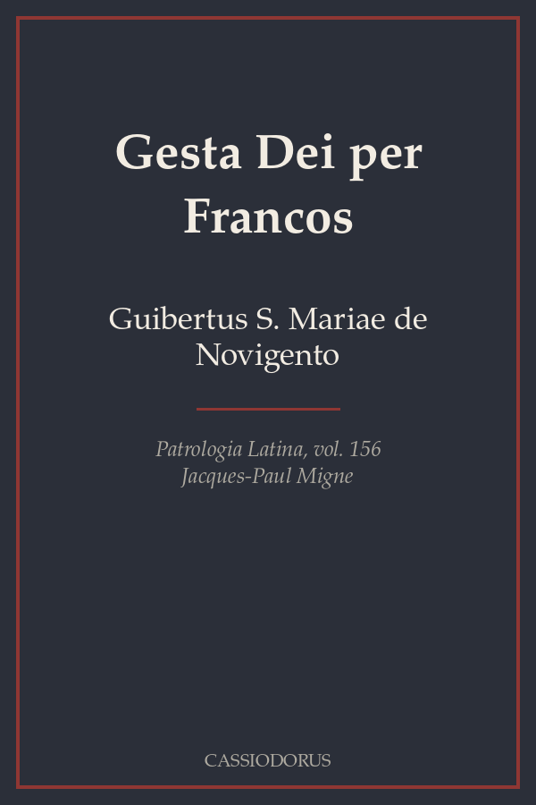 Gesta Dei per Francos cover