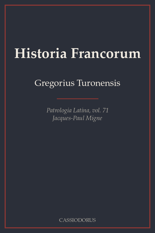 Historia Francorum cover