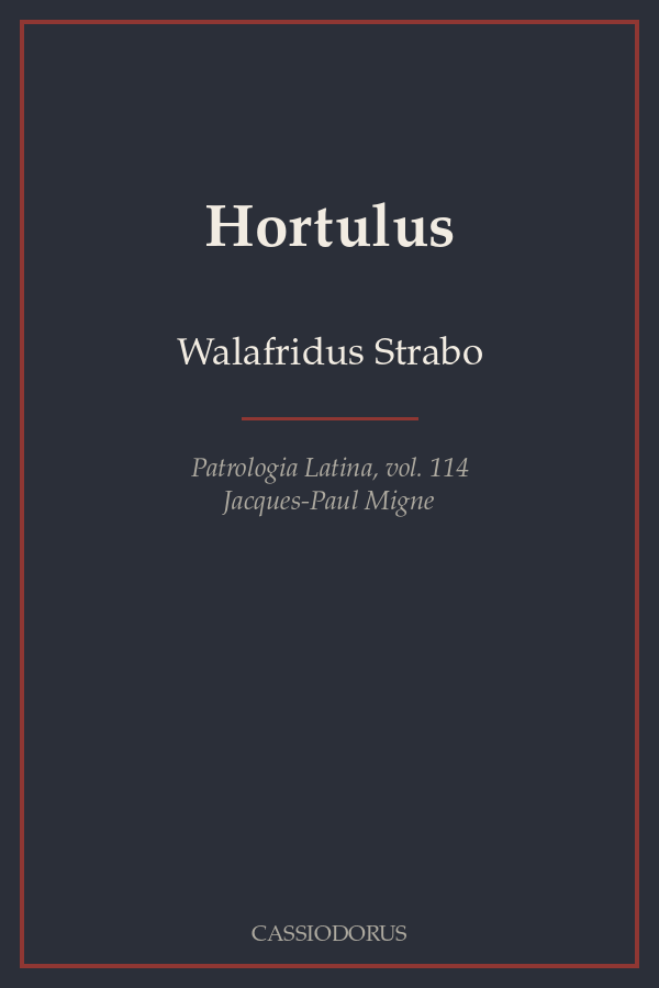 Hortulus cover