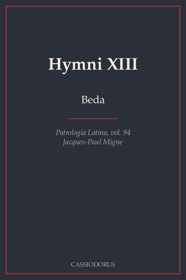 Hymni XIII cover