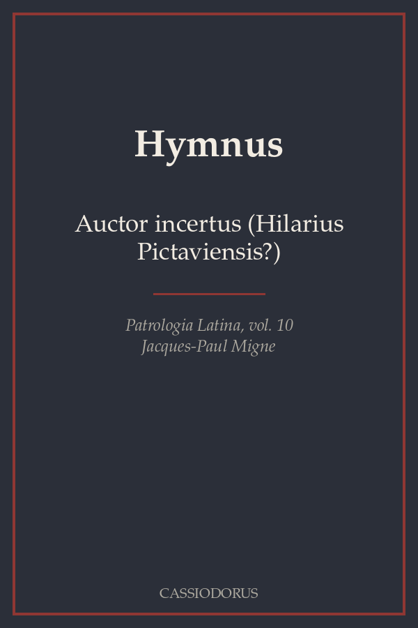 Hymnus cover
