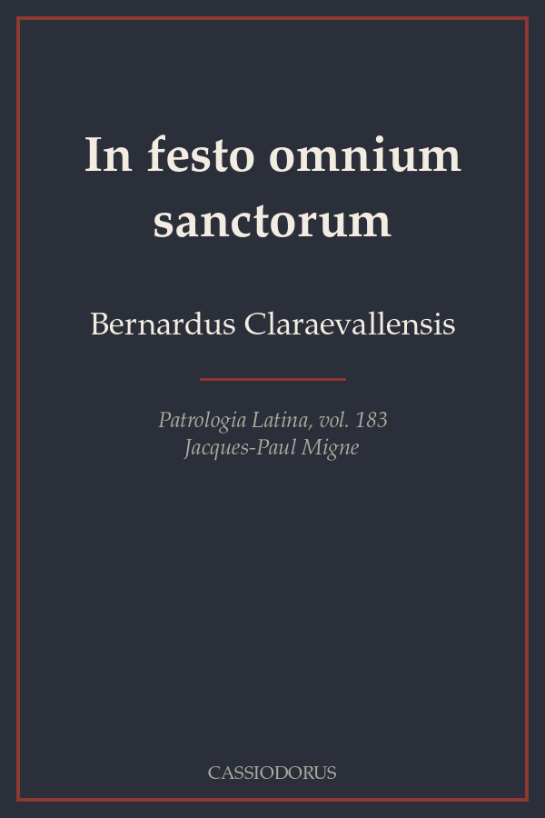 In festo omnium sanctorum cover