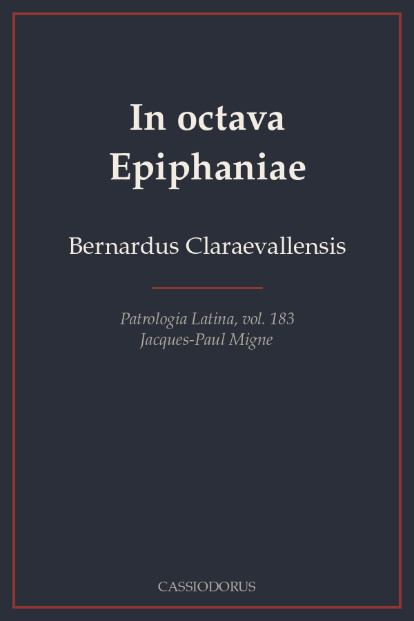 In octava Epiphaniae cover