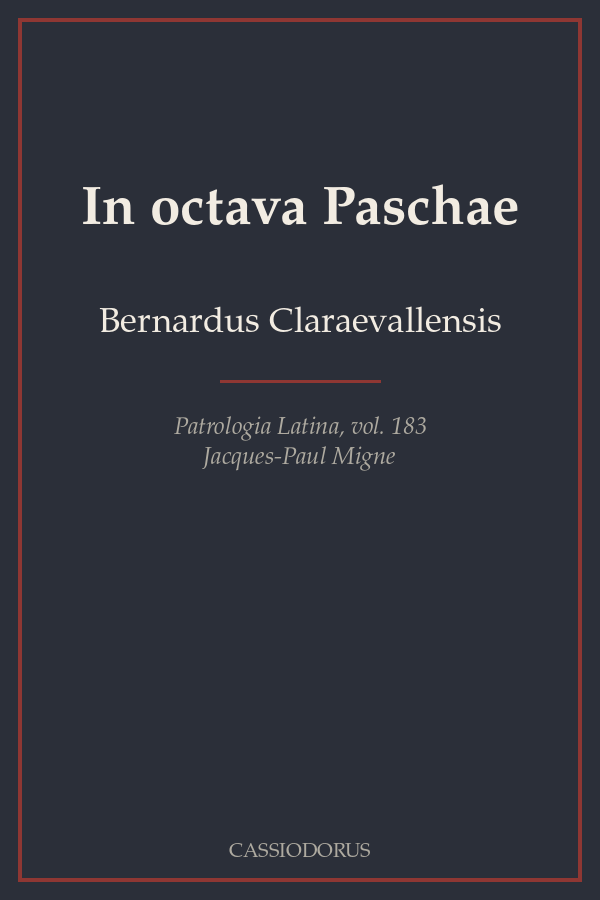 In octava Paschae cover