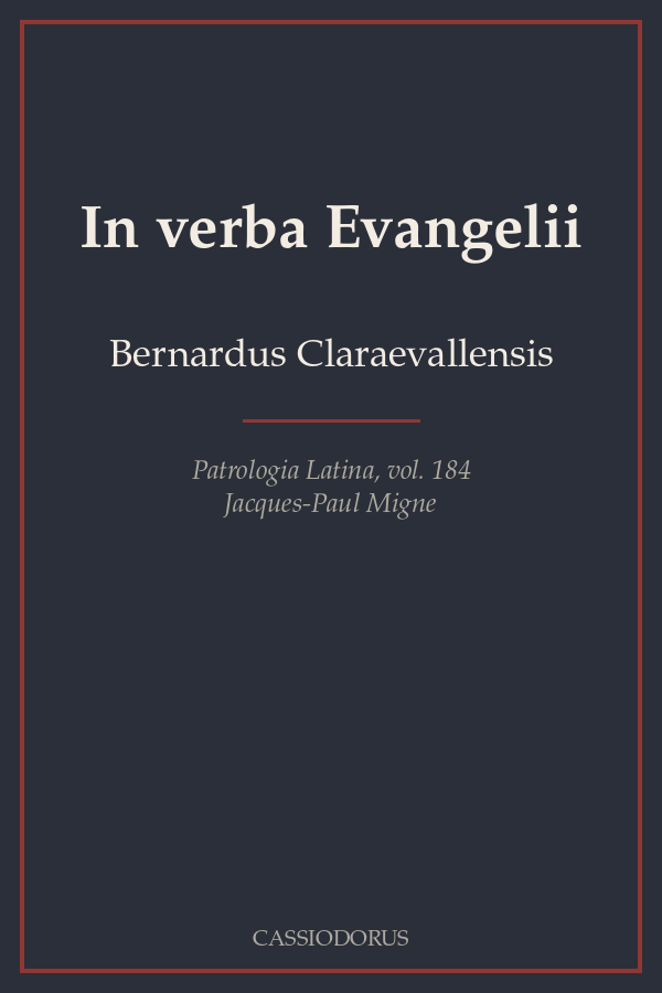 In verba Evangelii cover