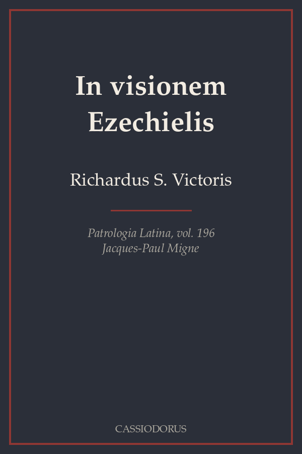 In visionem Ezechielis cover