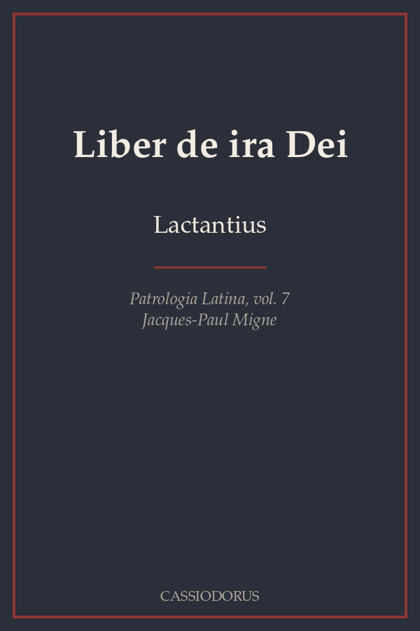 Liber de ira Dei cover