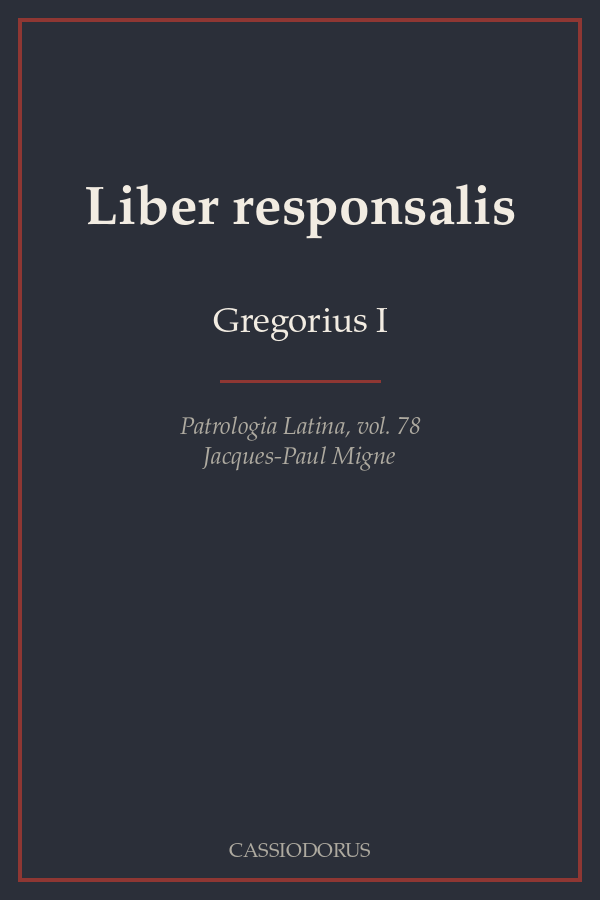Liber responsalis cover