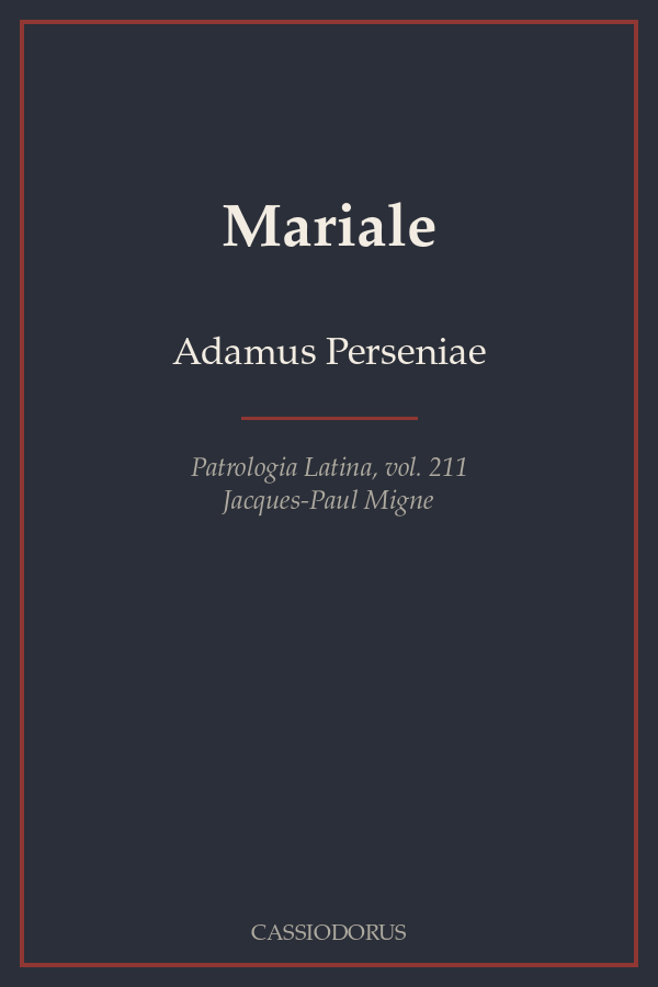 Mariale cover