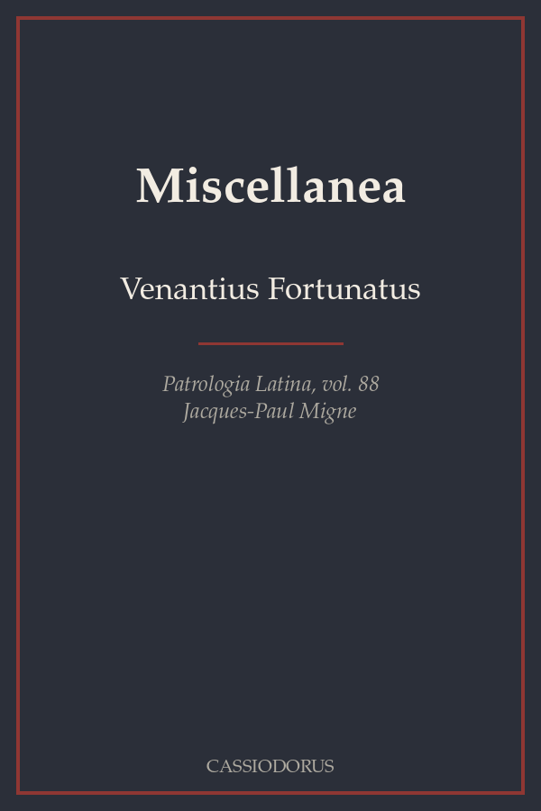 Miscellanea cover
