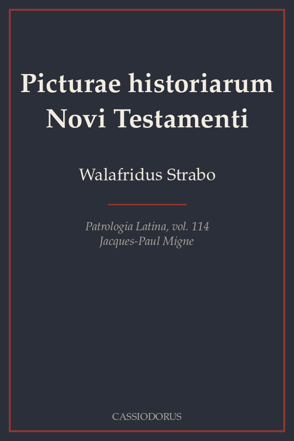 Picturae historiarum Novi Testamenti cover