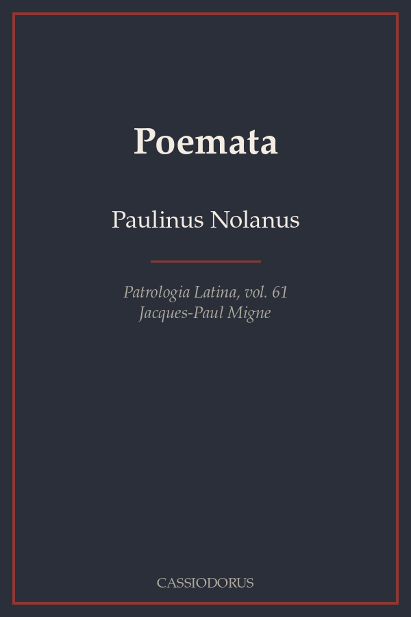 Poemata cover