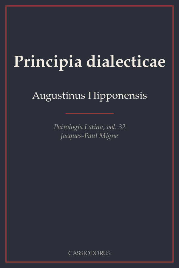 Principia dialecticae cover