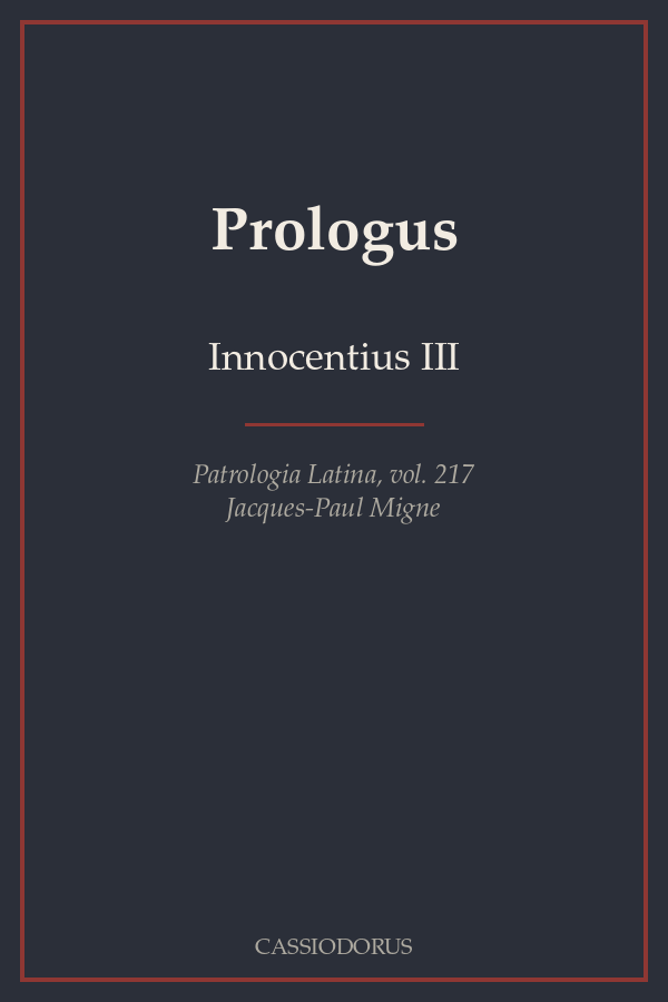 Prologus cover