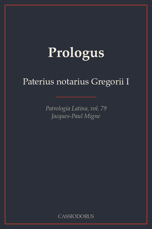 Prologus cover