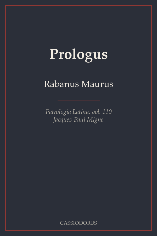 Prologus cover