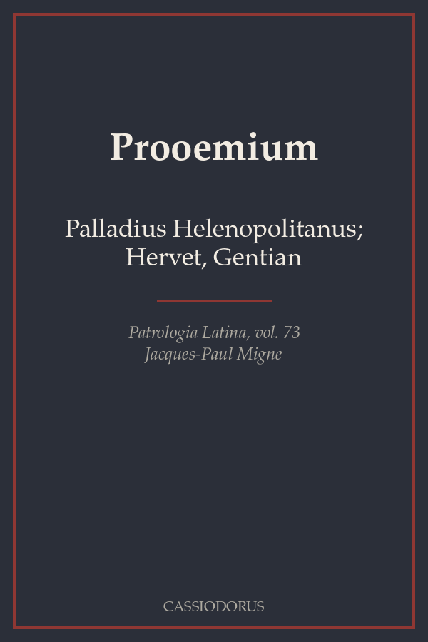 Prooemium cover