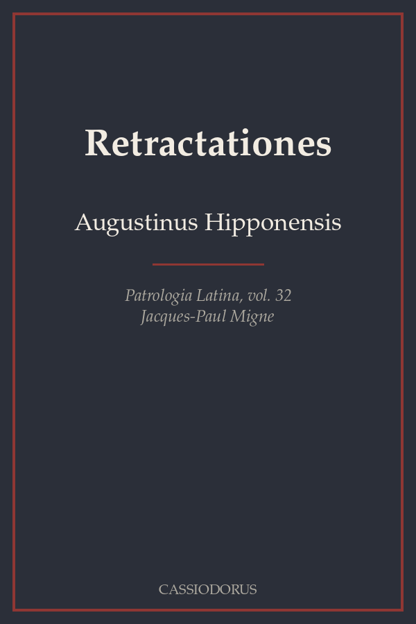 Retractationes cover