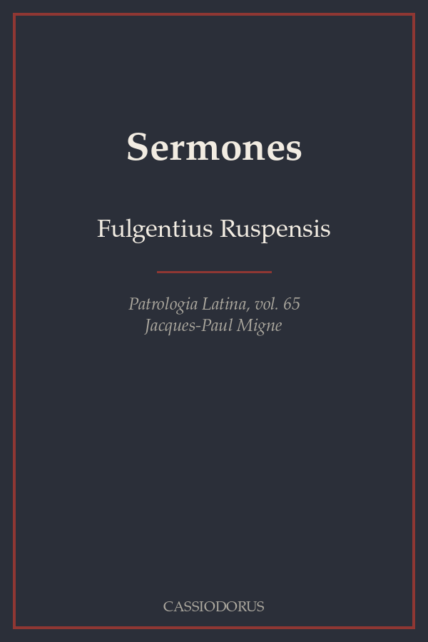 Sermones cover