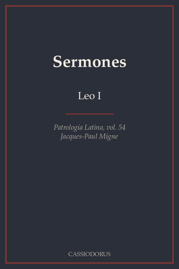 Sermones cover