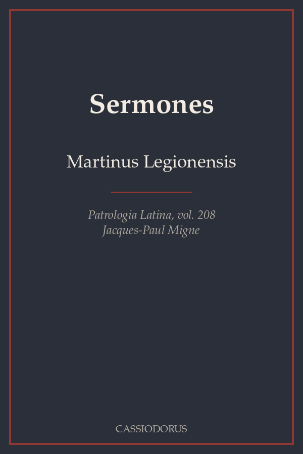 Sermones cover
