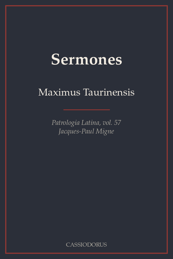 Sermones cover