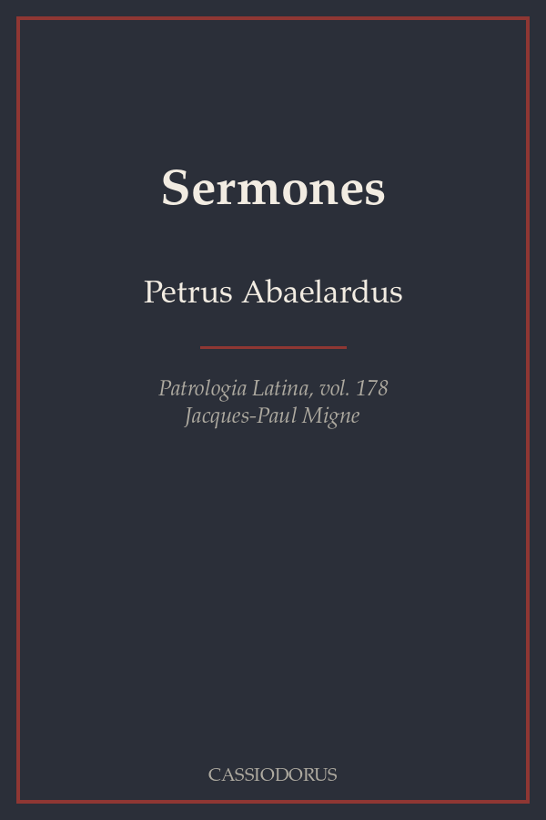 Sermones cover