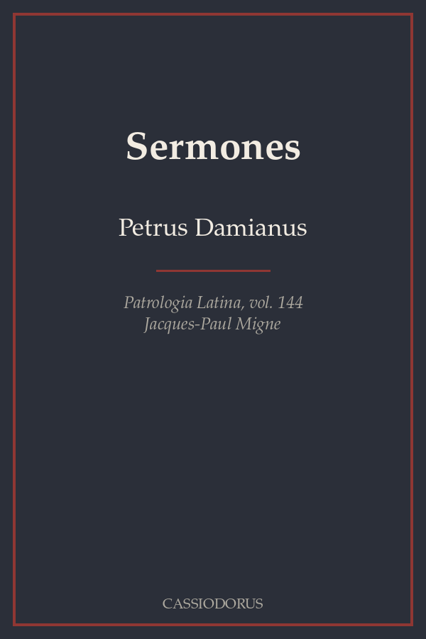 Sermones cover