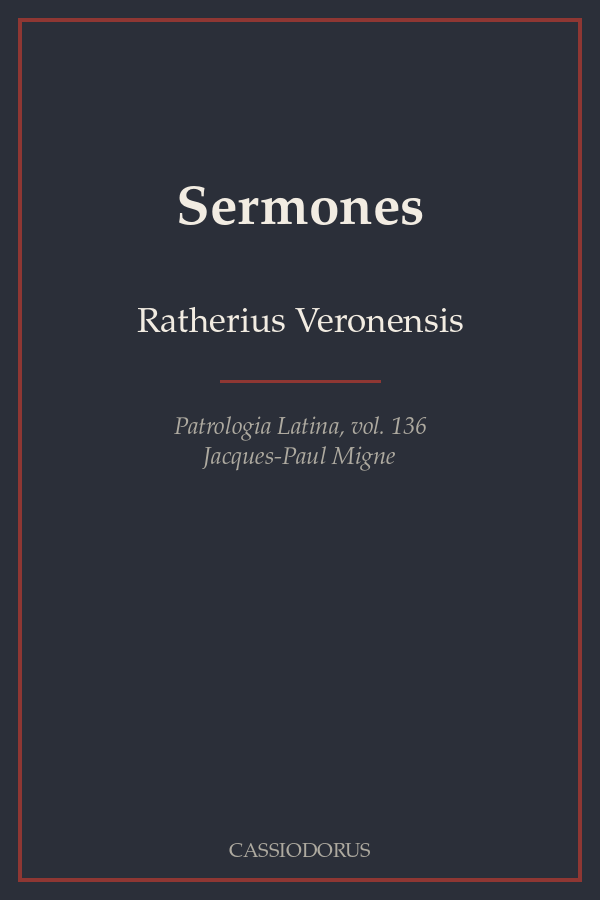 Sermones cover